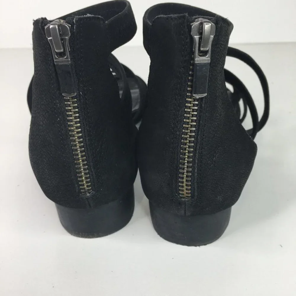 Eileen Fisher Strappy Black Sandals 8.5